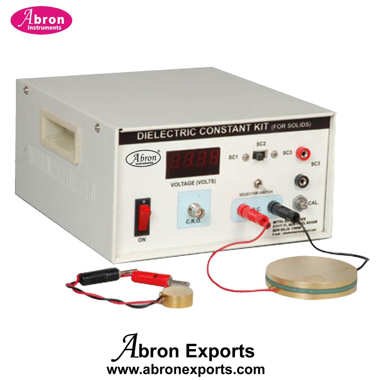 Dielectric Constant Apparatus Study of Solid Setup AE-1255AS
